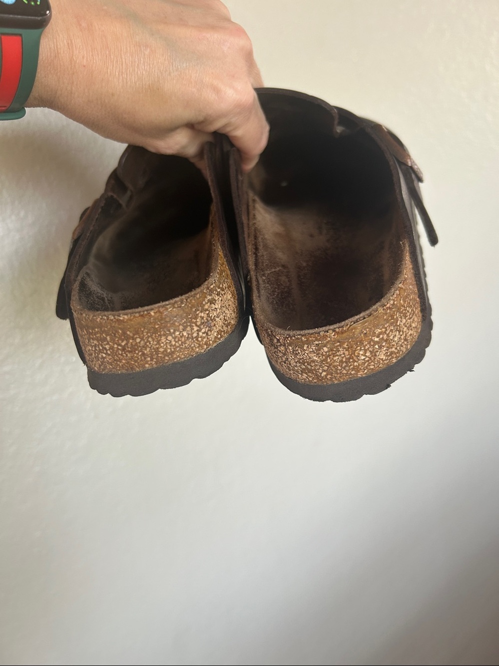 Birkenstocks Boston Brown Oiled Leather Size 39 - Picture 8 of 10